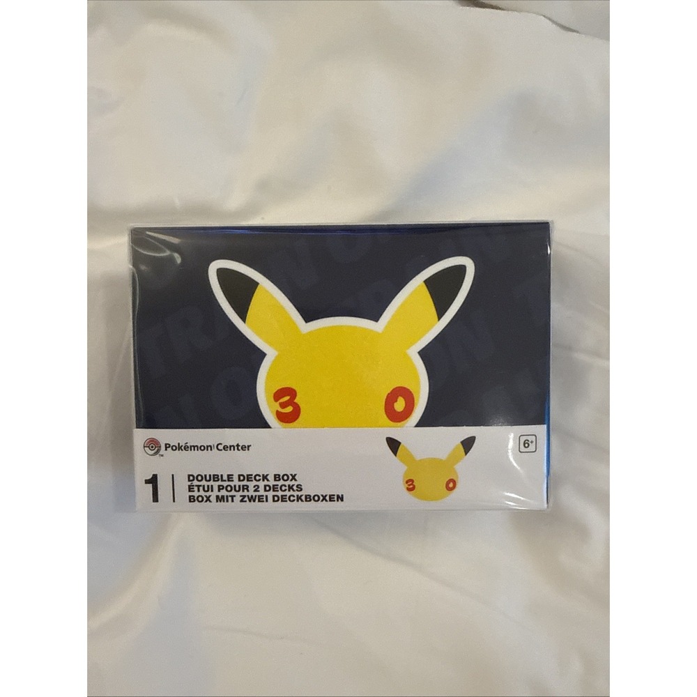 Pokemon Center TCG Pokemon 30th Celebration Double Deck Box SEALED